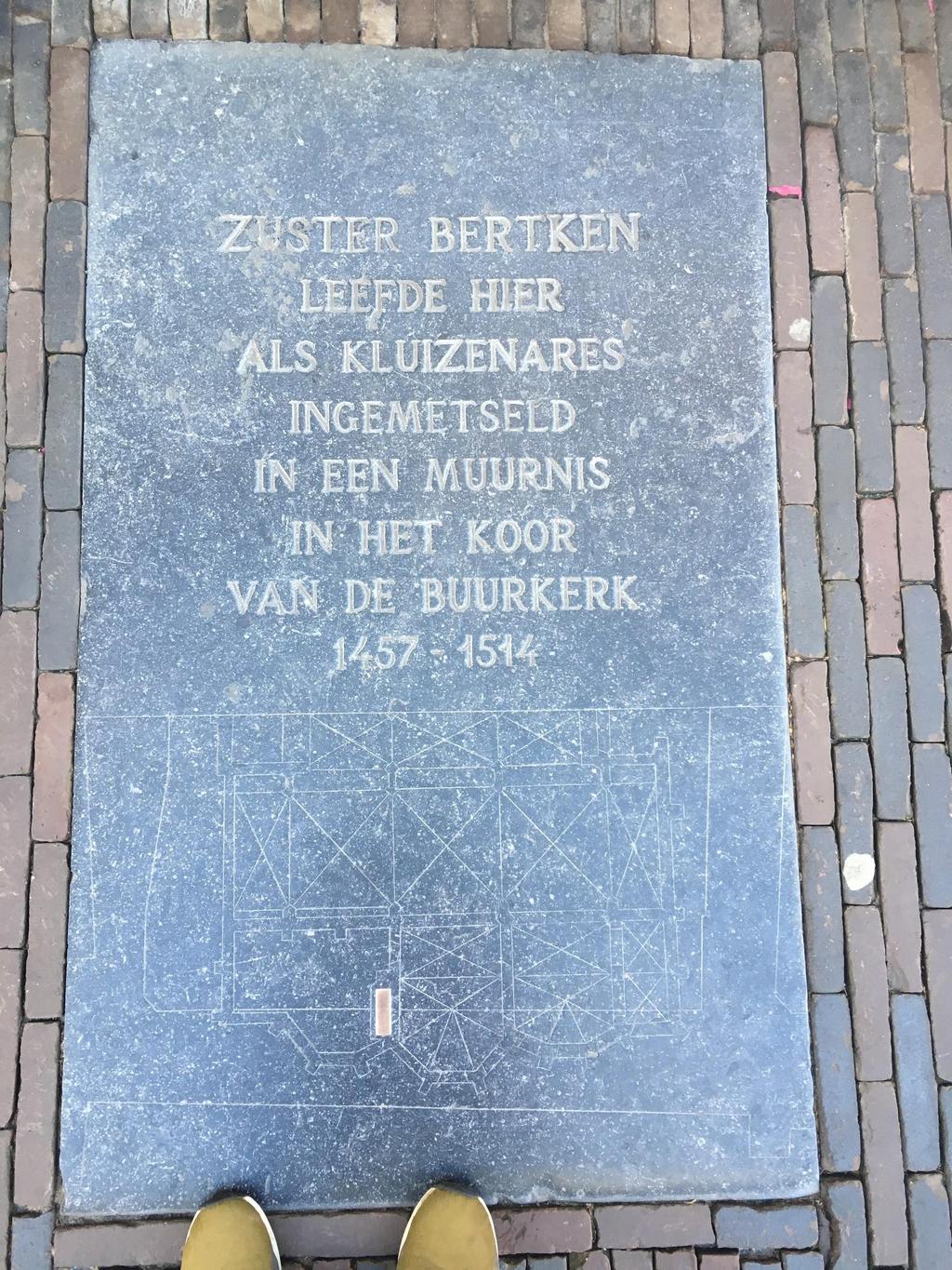 Zuster Bertken: Orakel van