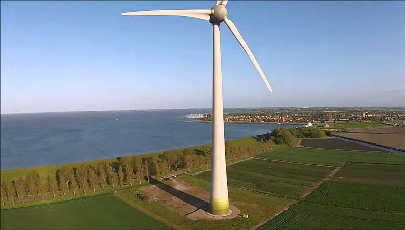 449 m 3 kleine windmolens 1100 stuks voor 1 TWh warmtepomp (standaard