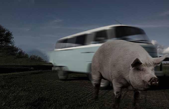 32 En de boer liep op de weg deur Joop Het is een mooie herfsdag in oktober, örges in de joren tachtig van de veurige eeuw.