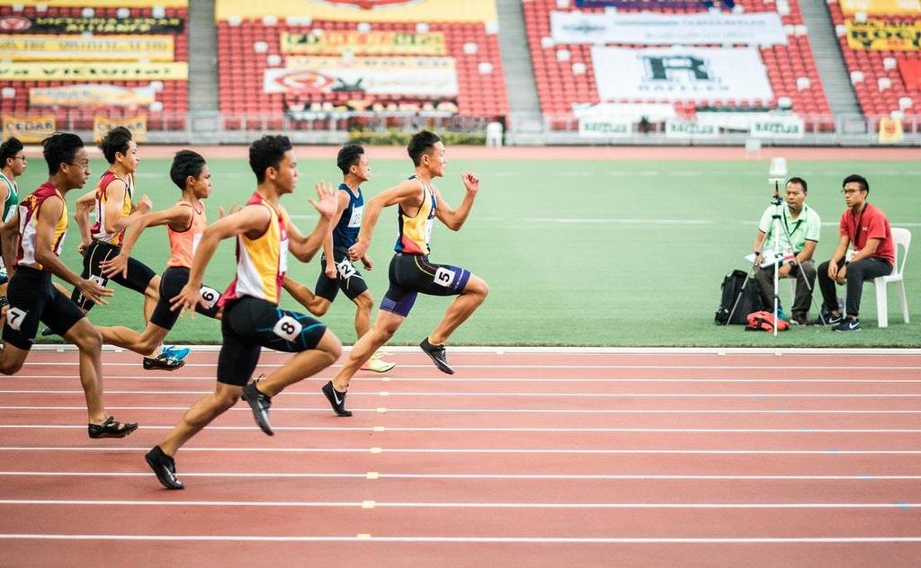 Meekomen in de race betekent