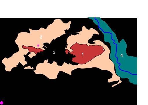 HetarcheologischvooronderzoekaandeHoekwegteHeistSopSdenSBerg Fig.3.2:VereenvoudigdegeomorfologischekaartvanderegiorondHeistSopSdenSBergmetsituering vanhetprojectgebied( StudiebureauArcheologie).