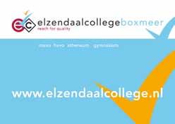 Elzendaalcollege Dit jaar zijn wij als stichting Be4all weer uitgenodigd voor de goede-doelenmarkt van het Elzendaalcollege in Boxmeer.