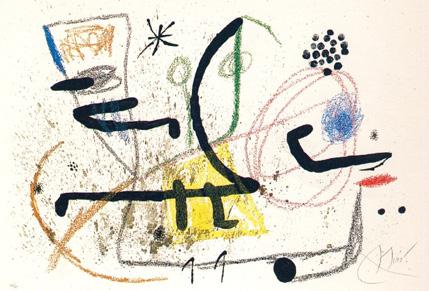 In 1938 schreef Miró: Hoe meer ik werk, hoe meer zin ik krijg om te werken. Ik wil me wagen aan de beeldhouwkunst, aardewerk, gravures en ik wil een pers.