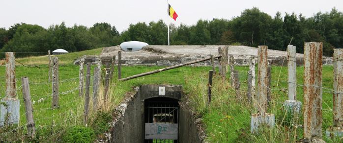 HET FORT VAN TANCREMONT Het Fort van Tancrémont moest de dag na de capitulatie de wapens neerleggen. Dat was op 29 mei 1940.