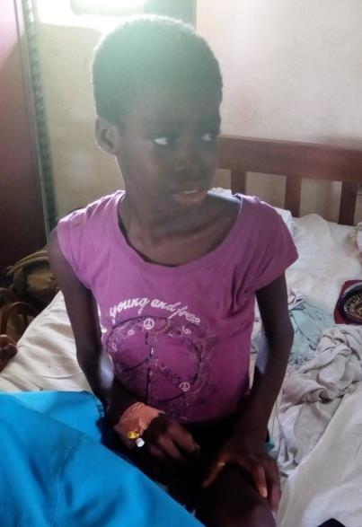 Moki Nathalie Ada In April 2018 werd het team naar General Hospital geroepen bij een meisje die dringend hulp nodig had.