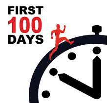 De eerste 100 dagen van de nieuwe voorzitter / Marij De tijd vliegt: op 12 mei jl. was ik 100 dagen voorzitter van ons koor. De inwerkperiode zit er nu al weer op.