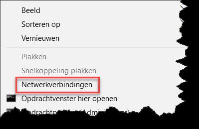 Typ: Regedit en start de editor met OK Navigeer naar volgende locatie: HKEY_CLASSES_ROOT\DesktopBackground\Shell Op het item Shell klikken we met de rechtermuisknop en kiezen we voor Nieuw Sleutel We