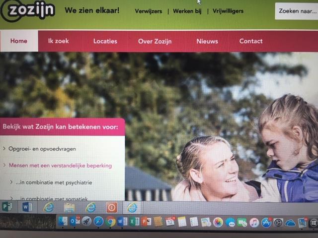4.2 Hoe we communiceren met elkaar en hoe veilig Communicatie Nieuw www.zozijn.nl De nieuwe website zozijn.nl is halverwege 2018 in de lucht.