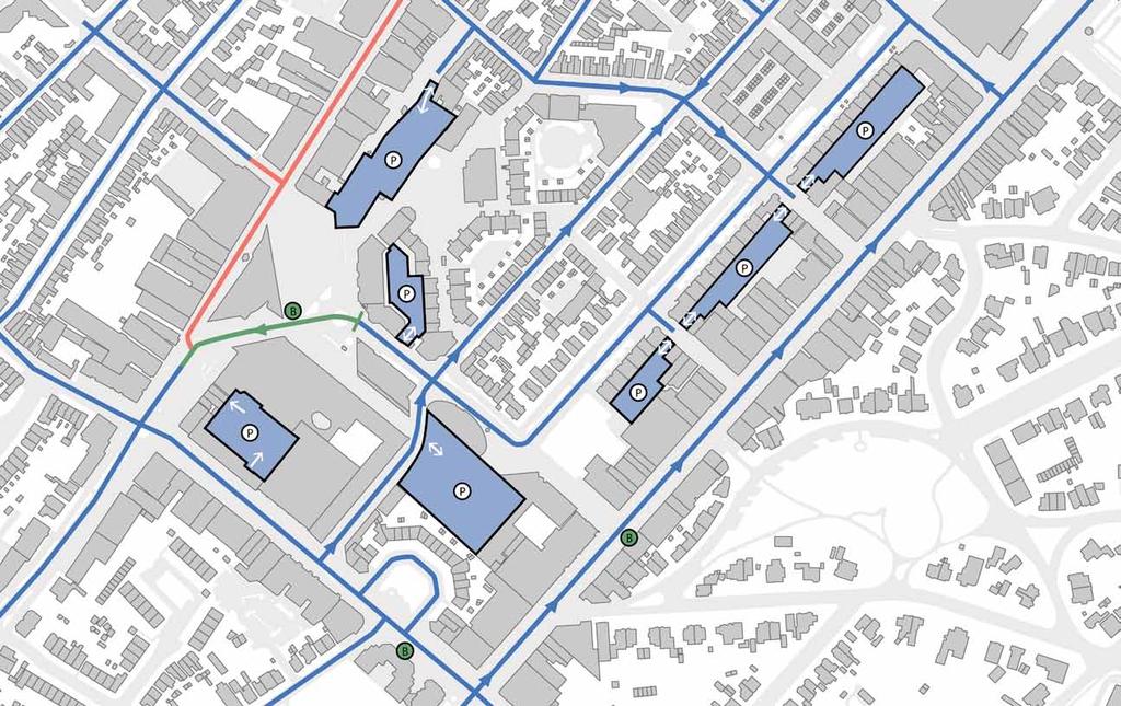 Analyse routes Op 28 januari zijn diverse verkeersmaatregelen ingegaan, zowel binnen het centrum als in een aantal omliggende wijken.