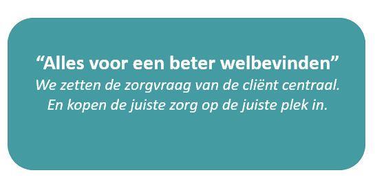 Inhoudsopgave 1. Voorwoord... 3 2. Alles voor een beter welbevinden... 4 3. Inkoopsystematiek 2020... 7 3.1 Contracteerruimte 2020... 7 3.2 Duur van de overeenkomst... 7 3.3. Bepaling van het tarief.