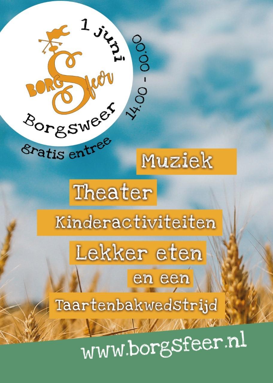 Festival BorgSfeer in Borgsweer 1 juni 2019 Festival