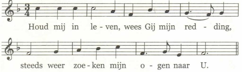 stilte, overgaand in pianospel, F.