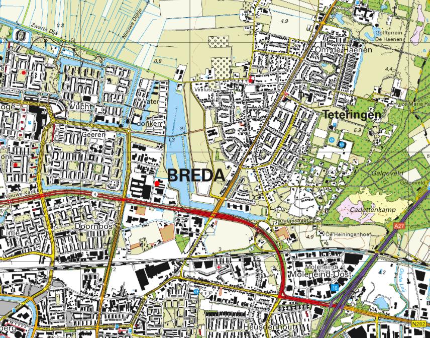 Situering Gelegen op een kleinschalig bedrijventerrein aan de Noordzijde van Breda. De bedrijfsruimte maakt onderdeel uit van een bedrijfsverzamelgebouw.