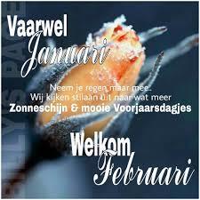 *** FEBRUARI 2019 *** Vrijdag 1 Februari: Maandag 4 Februari: WELFARE