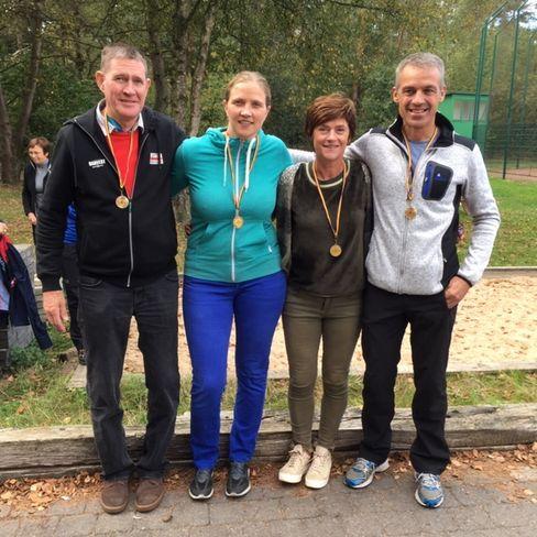 BK Fiets-O Van start tot podium 20 oktober 2018 Berendrecht Goud Sofie Herremans (DO) Marijs Vandeweyer (DMB) Dirk Deijgers (HMB) Marc Hermans (HMC) Zilver Jen Vanreusel (DMC) Eric Vandebroek (HMB)