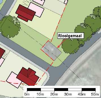 Uit de handreiking Bedrijven en milieuzonering, editie 2009 volgt dat er in het geval van een rioolgemaal voor het aspect geur een richtwaarde van 30 meter wordt aangehouden waarbinnen de geuremissie