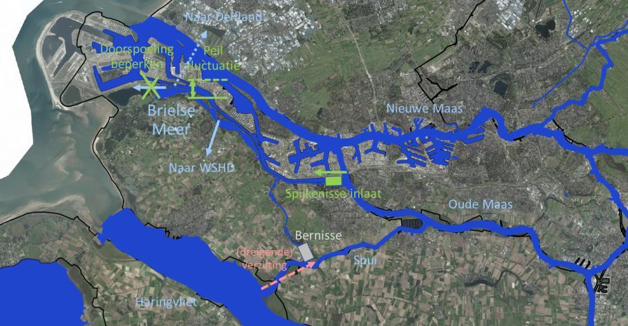 Case: SWM maatregelen BBM Toelichting en doelstelling Het Brielse Meer systeem is een belangrijke zoetwatervoorraad in West-Nederland.