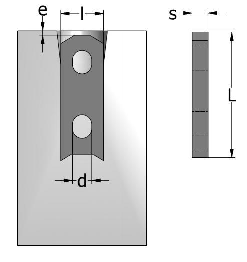 De verankering in beton wordt gerealiseerd met wapeningsstaal, dat in het tweede gat in het onderste deel van het anker moet worden gemonteerd.