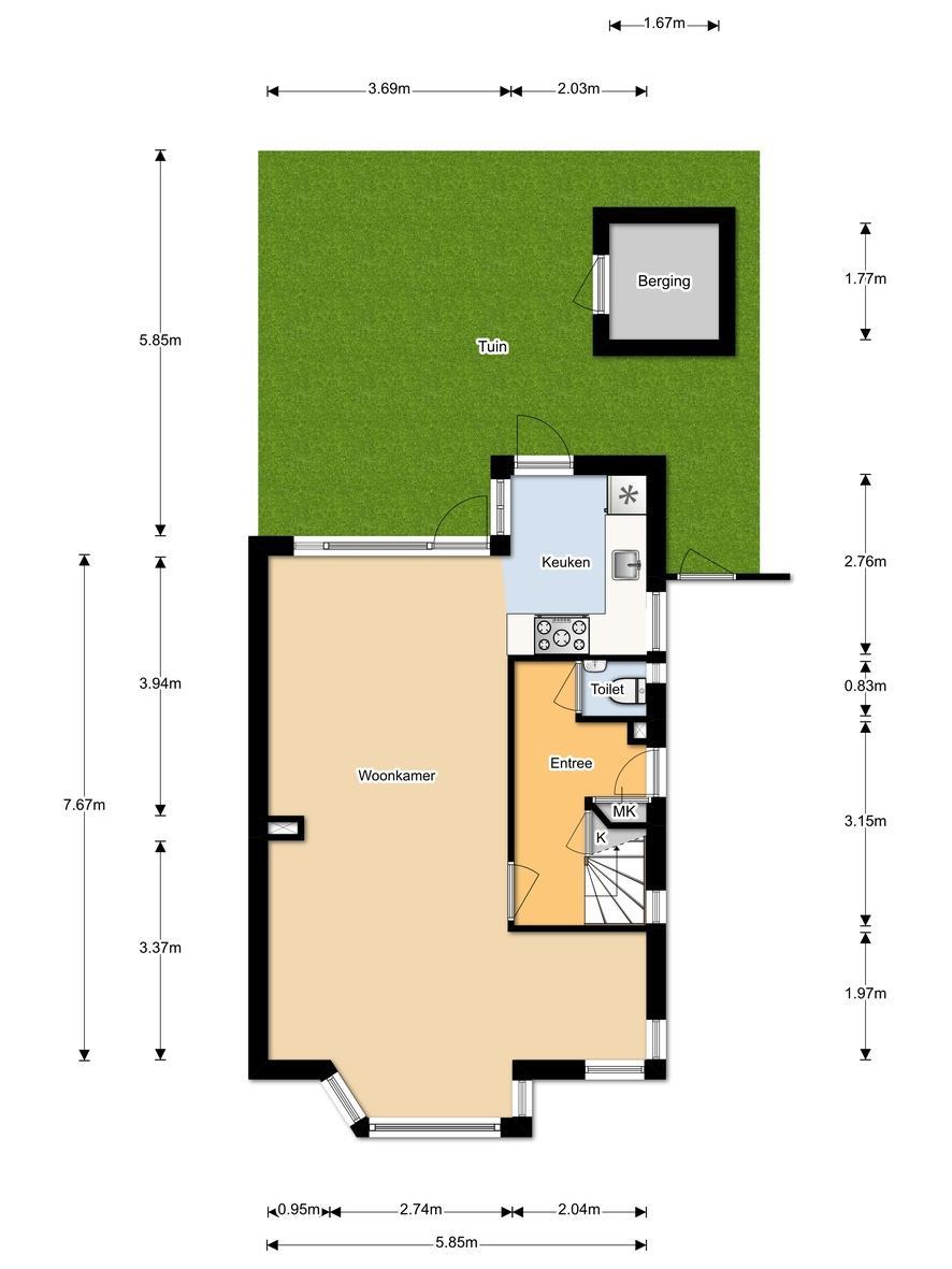 Aan deze plattegrond kunnen geen rechten worden ontleend.