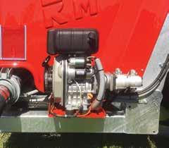 hydraulische motor op PTO, regelklep
