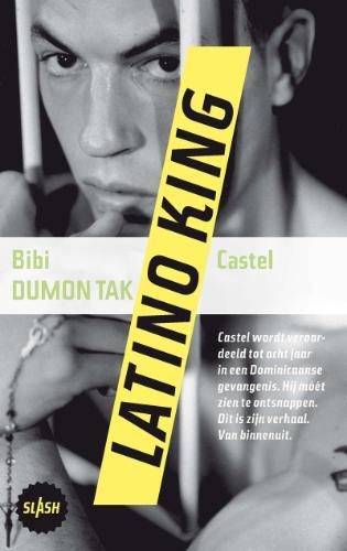 Titel: De titel van het boek is Latino King. 2. Schrijver van het boek: De schrijver van het boek is Bibi Dumontak en Castel. 3. Uitgever van het boek: De uitgever van het boek is Slash. 4.