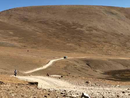 prachtig. Voor de cijferaars. Gemiddeld boven de 4000 meter, 7x boven de 5000 tot maximaal 5248 meter.