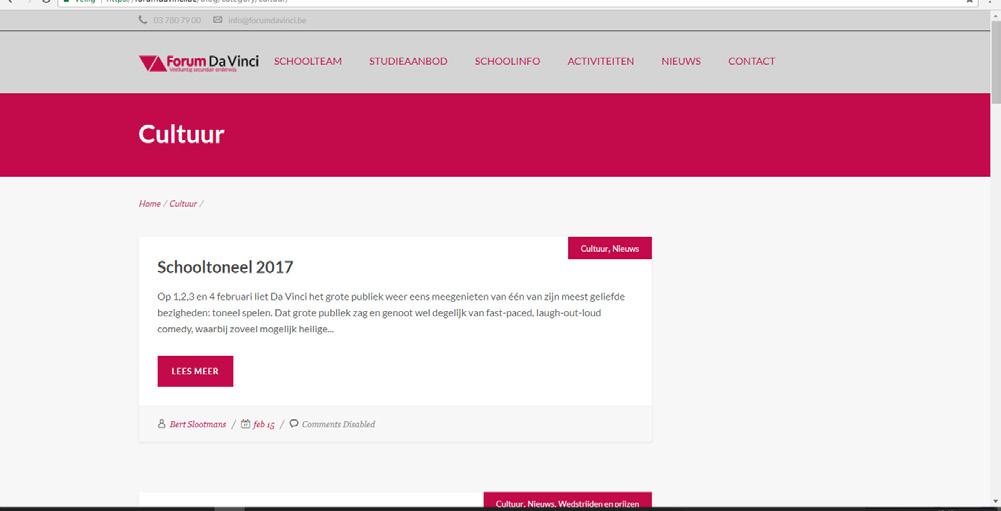 kwaliteit 2/5 Totaalindruk 3/5 Beschrijving website: De website heeft een mooit uiterlijk maar ontbreekt toch