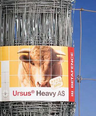 URSUS AS SUPER - TRIGALV Ursus AS Super, het ideale gaas voor bosbouw en langs spoorwegen en autosnelwegen.