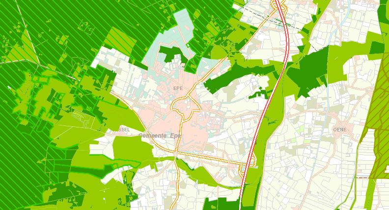 Natura 2000-gebied de Veluwe is aangewezen als Vogelrichtlijngebied en Habitatrichtlijngebied.