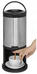 RESTAURANT, BAR & HOTEL / DRANKSERVICE Geïsoleerde drankdispenser Drankdispenser met RVS mantel en