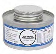 * Let op: Olympia vloeibare brandstof is goedgekeurd als een niet-gevaarlijke voedsel brandstof voor verwarmen en wordt niet beperkt door