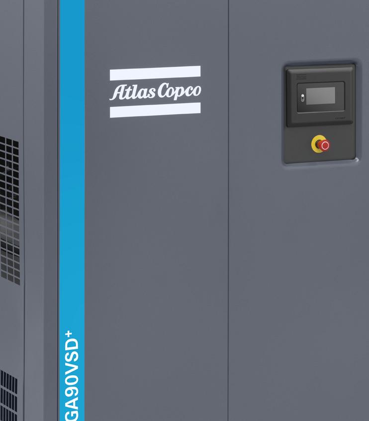 Efficiënt Innovatief Atlas Copco heeft een revolutie teweeggebracht op het gebied van ontwerp en prestaties van compressoren.