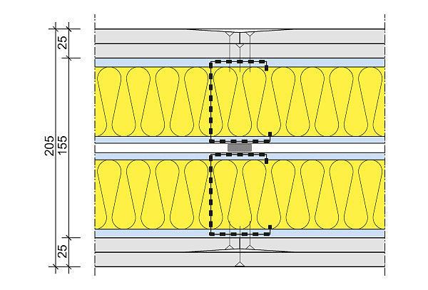 nuten 1 Wandhoogte toepassingsgebied I: 6000 mm