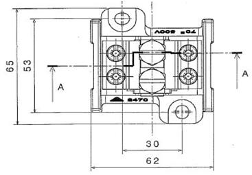 Aftakkings- en aansluitklemmen HLAK 25 A, HLAK 70 A, HLAK 25 A 35 in / 35 uit Bestelnr.