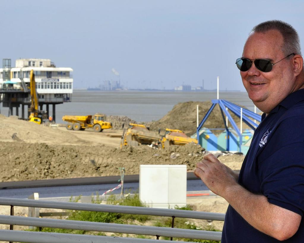 Robert van Rees Inwoner Farmsum Mooi om te zien hoe het verandert Vanuit Farmsum loop ik regelmatig langs de werkzaamheden bij Marconi.