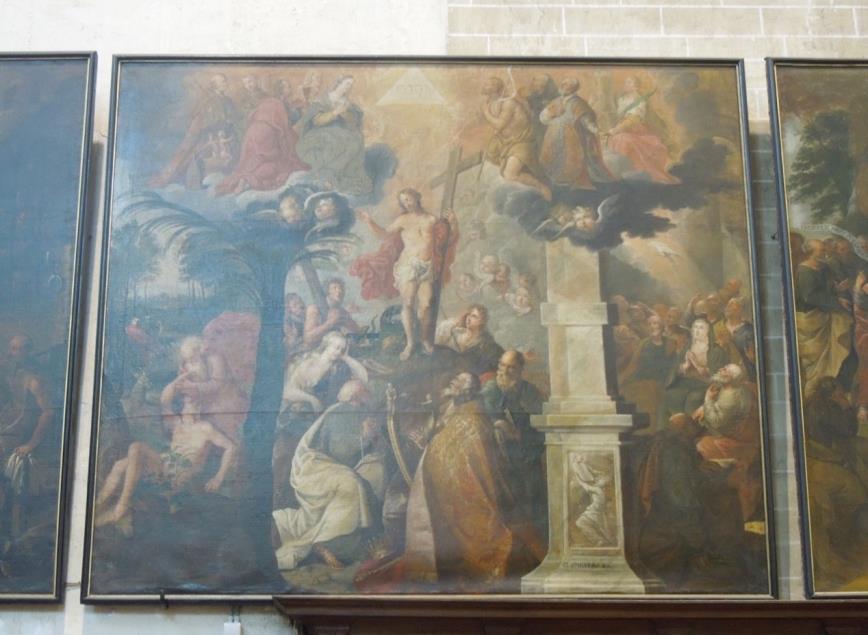 Smeyers, 1687 en 1746 - bevonden zich bij de bescherming in de kerk -