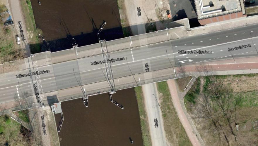 Aanpassingen aan Zijlbrug Wat: Geluidscherm / leuning