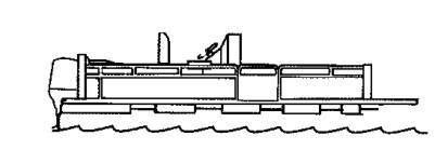 Een plotselinge afname in de vaarsnelheid, zoals wanneer de boot in een grote golf of in kielzog duikt, plotseling minder gas geven of een scherpe richtingsverandering van de boot