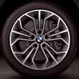 Code Opties af fabriek BMW X1 Consumentenprijs BMW lichtmetalen wielen en banden Alle lichtmetalen wielen zijn voorzien van runflat banden.