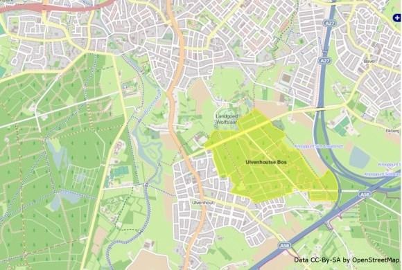 bestemmingsplan worden gewijzigd. In deze notitie worden de effecten op instandhoudingsdoelen van het Natura 2000-gebied Ulvenhoutse Bos toegelicht.