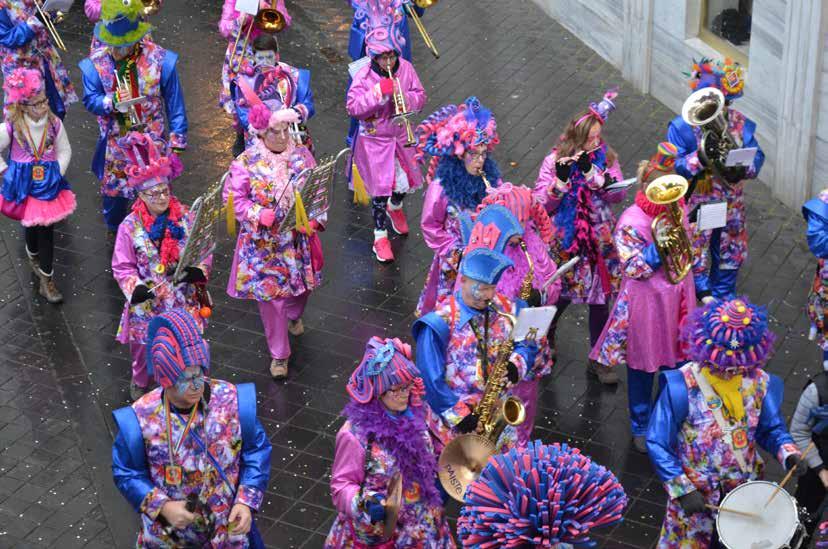 Carnaval = Brullentère In januari en februari van