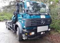 Lot 2108 Vrachtwagen met MERCEDES E 2639 K haakarm