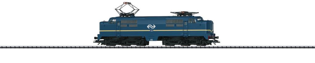 Nederland e `!PZ1\ 22127 Elektrische locomotief Voorbeeld: zware multifunctionele locomotief serie 1200 van de Nederlandse Spoorwegen (NS). Nummer 1203. Bedrijfstoestand rond 1970.