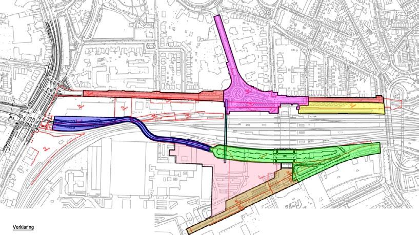 Planning & projectkaart Deelprojecten Fase 1 2018 2019 2020 2021 1 e helft 2 e helft 1 e helft 2 e helft 1 e helft 2 e helft 1 e helft 2 e helft 1 Busbrug 2 Noordzijde: fietsenstalling, Stationsplein