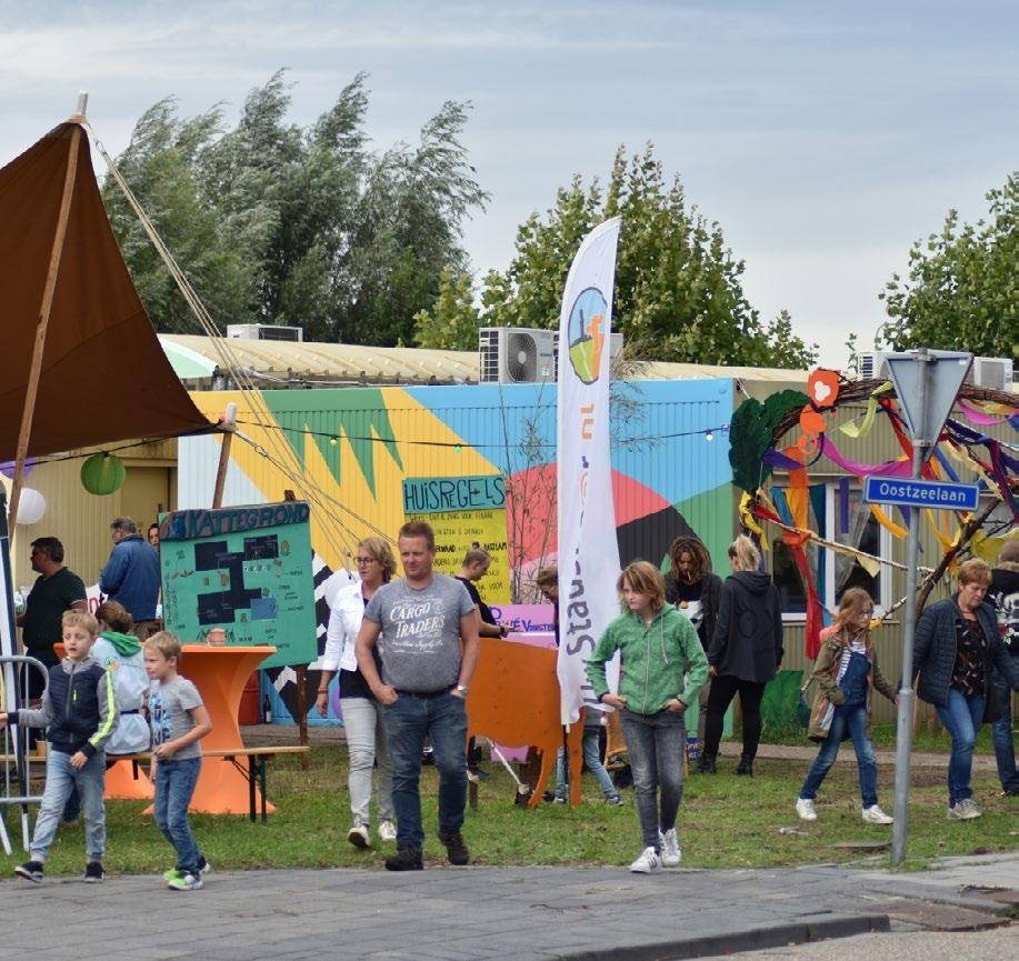 Kattegat Festival een groot succes Zaterdag 8 september 2018 vond rondom de containerwoningen aan de Oostzeelaan de eerste editie van het Kattegat Festival plaats.