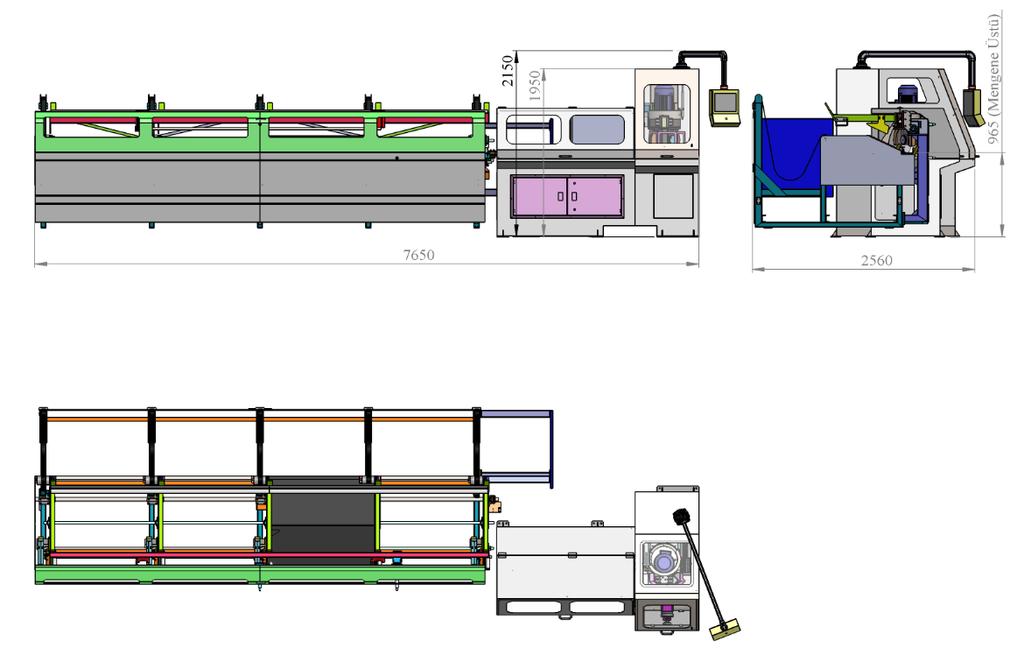 -5- Technische specificatie zaagbereik: Zaagbereik: Maximale zaagblad 370 Ø Verstekbereik - 45 t/m +45 Minimaal bereik in rond materiaal