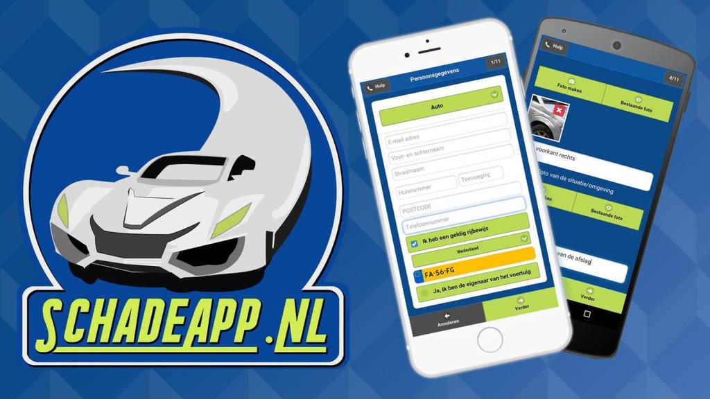 11 ASSU Tool Schade App Wég met het papieren Europees Schadeformulier. Maak het je klant gemakkelijk! Vanaf nu is het mogelijk om de gebruiksvriendelijke en de voor jouw klanten gratis SchadeApp.