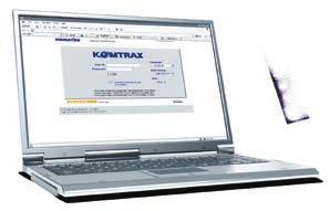 KOMTRAX De oplossing voor hogere productiviteit KOMTRAX is het nieuwste van het nieuwste op het gebied van draadloze controletechnologie.