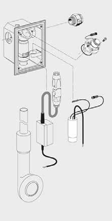 Onderdelen voor wandinbouw- / plafondinbouw spoelkraan VERONA E Productgroep 29 Wandinbouw