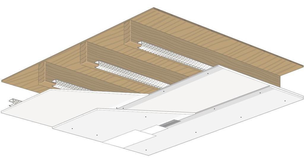 Overzicht Systeemcode: Luchtgeluidisolatie D nt,a,k : -- db Contactgeluidsisolatie L nt,a : -- db Overspanning: 2800 mm Brandwerendheid: -- minuten 1 Dikte: 100 mm Beplating: 2x Gyproc A 12,5